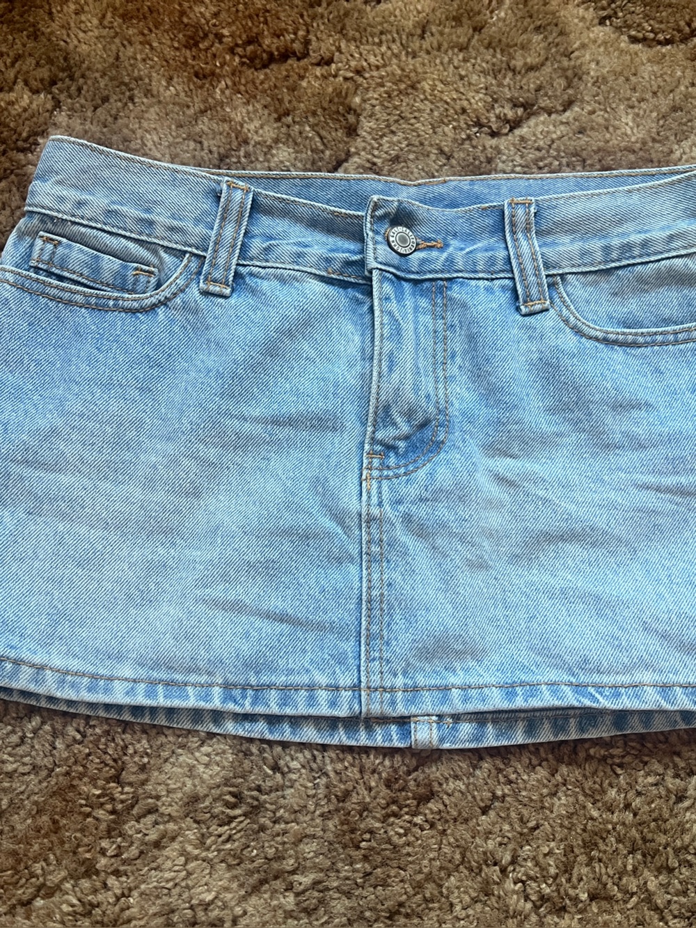 Brandy Melville Light Blue Denim skirt